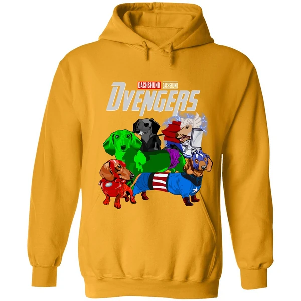 Dachshund Dachshund Dvengers Hoodie - Image 9