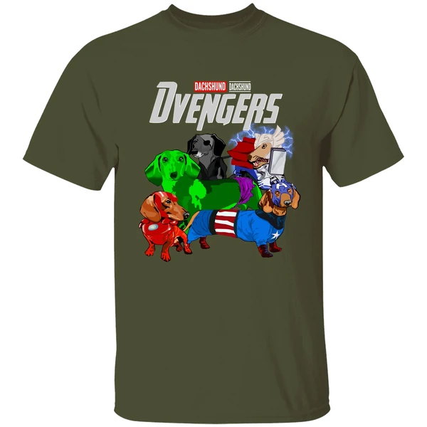Dachshund Dachshund Dvengers Shirt - Image 3