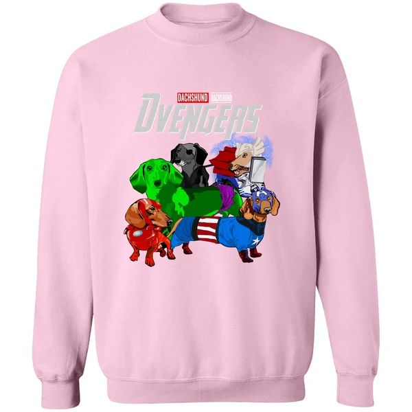Dachshund Dachshund Dvengers Sweatshirt - Image 4