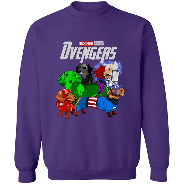 Dachshund Dachshund Dvengers Sweatshirt - Image 6