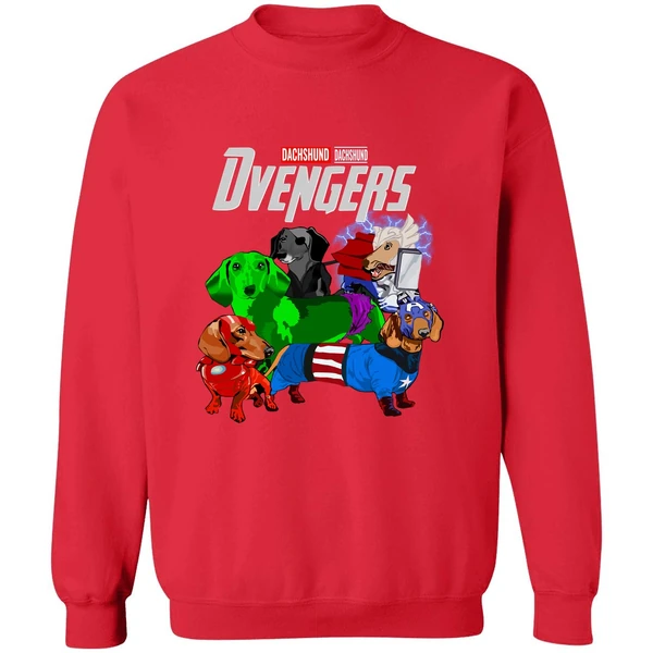 Dachshund Dachshund Dvengers Sweatshirt - Image 7