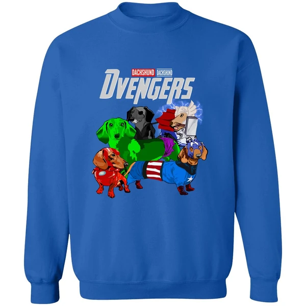 Dachshund Dachshund Dvengers Sweatshirt - Image 8