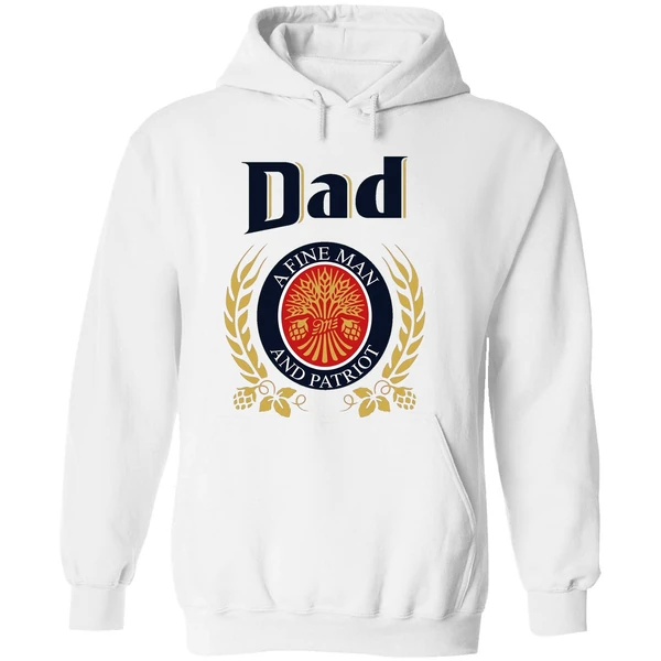 Dad A Fine Man And Patriot Hoodie - Image 8