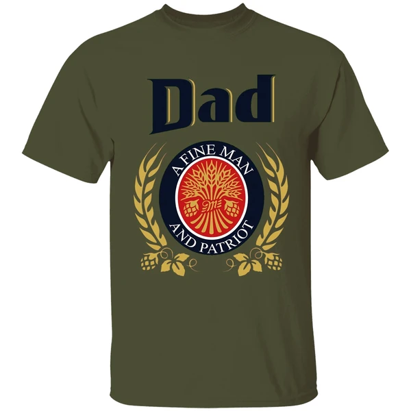 Dad A Fine Man And Patriot Shirt - Image 9