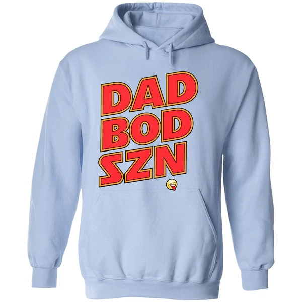 Dad Bod Szn Travis Kelce Kansas City Chiefs Hoodie - Image 4