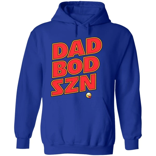 Dad Bod Szn Travis Kelce Kansas City Chiefs Hoodie - Image 7