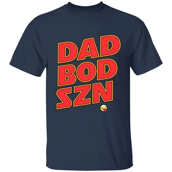 dad bod szn travis kelce kansas city chiefs shirt navy