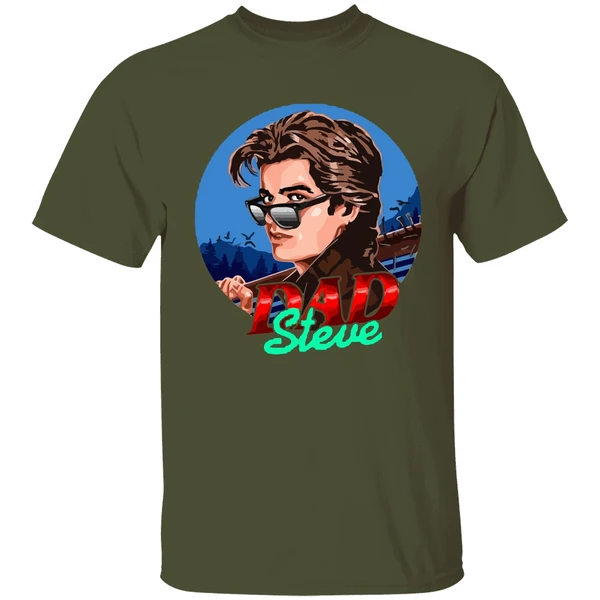 Dad Steve Stranger Things 3 Shirt - Image 3