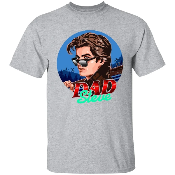 Dad Steve Stranger Things 3 Shirt - Image 8