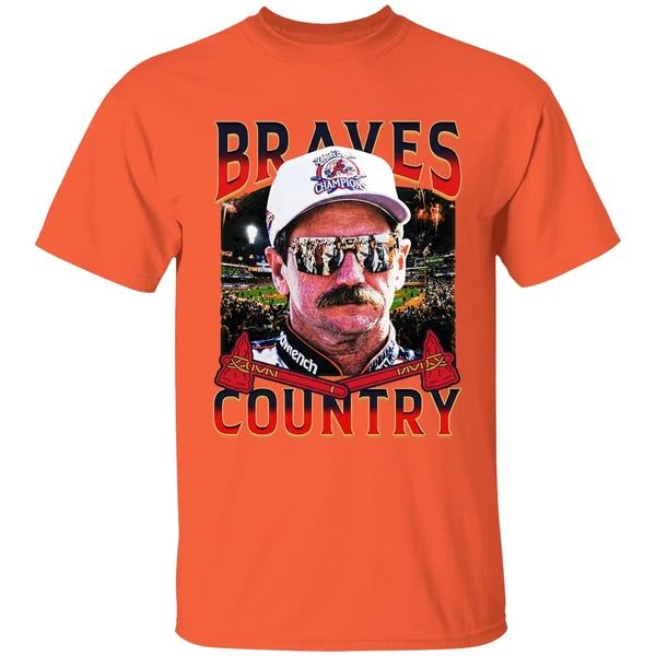 Dale Earnhardt Braves Country Dale Tribute Atlanta Braves Shirt - Image 6