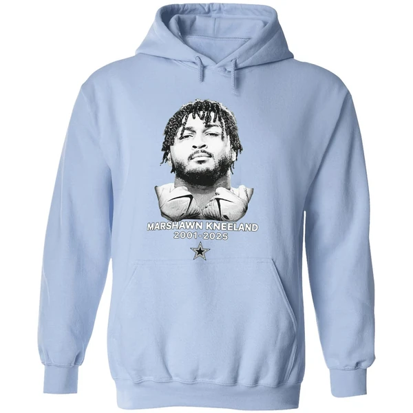 Dallas Cowboys Wear A Honoring Marshawn Kneeland 2001 2025 Hoodie - Image 4