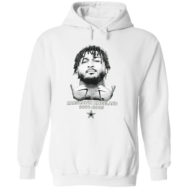 Dallas Cowboys Wear A Honoring Marshawn Kneeland 2001 2025 Hoodie - Image 8