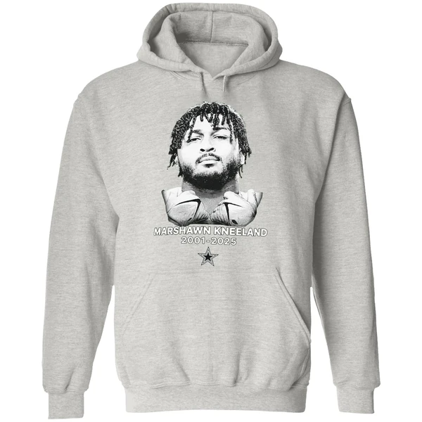 Dallas Cowboys Wear A Honoring Marshawn Kneeland 2001 2025 Hoodie - Image 9