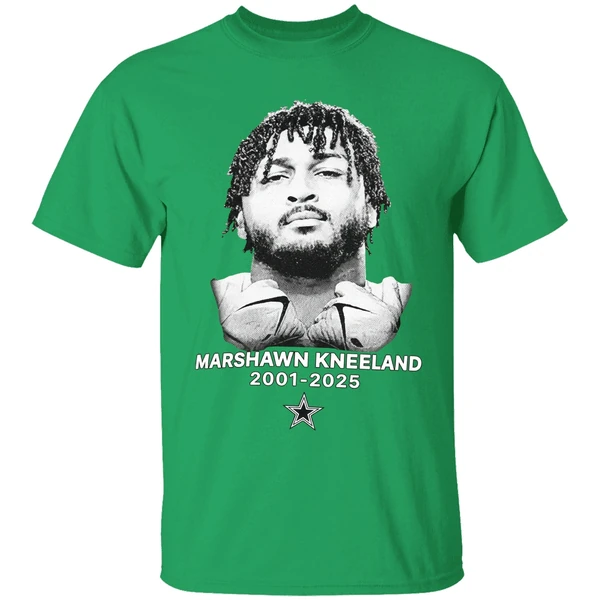Dallas Cowboys Wear A Honoring Marshawn Kneeland 2001 2025 Shirt - Image 2