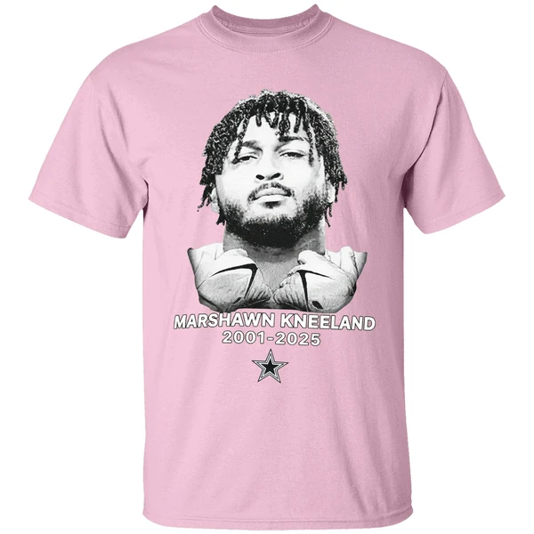 Dallas Cowboys Wear A Honoring Marshawn Kneeland 2001 2025 Shirt - Image 3