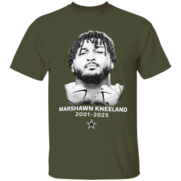 dallas-cowboys-wear-a-honoring-marshawn-kneeland-2001-2025-shirt-militarygreen