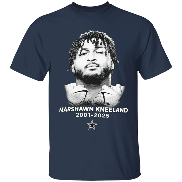 Dallas Cowboys Wear A Honoring Marshawn Kneeland 2001 2025 Shirt - Image 5