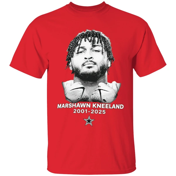 Dallas Cowboys Wear A Honoring Marshawn Kneeland 2001 2025 Shirt - Image 7