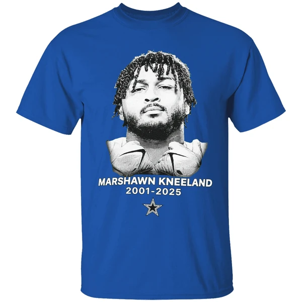 Dallas Cowboys Wear A Honoring Marshawn Kneeland 2001 2025 Shirt - Image 8
