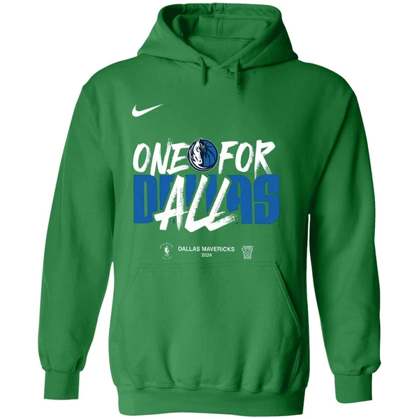 Dallas Mavericks One For All 2024 Nba Playoffs Hoodie - Image 2