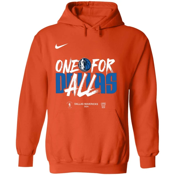 Dallas Mavericks One For All 2024 Nba Playoffs Hoodie - Image 6