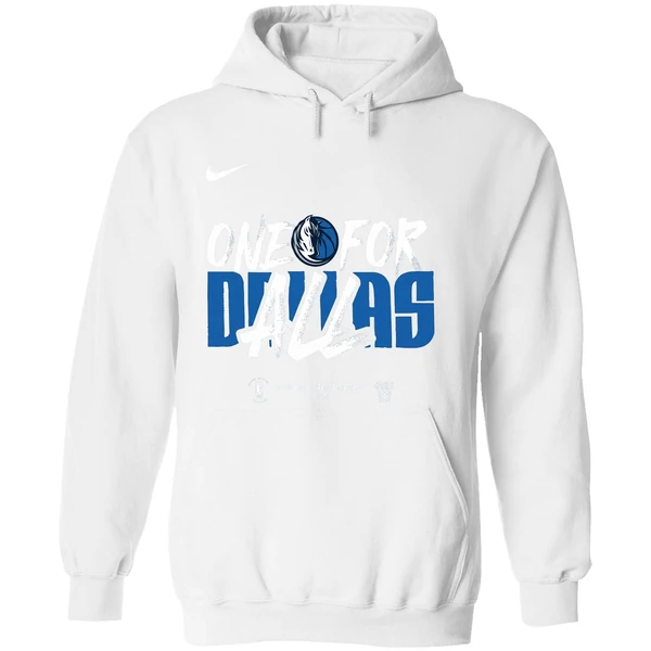 Dallas Mavericks One For All 2024 Nba Playoffs Hoodie - Image 8