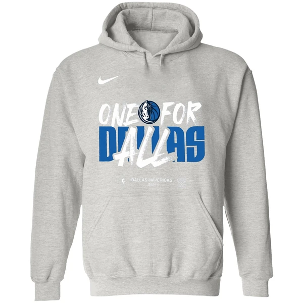 Dallas Mavericks One For All 2024 Nba Playoffs Hoodie - Image 9