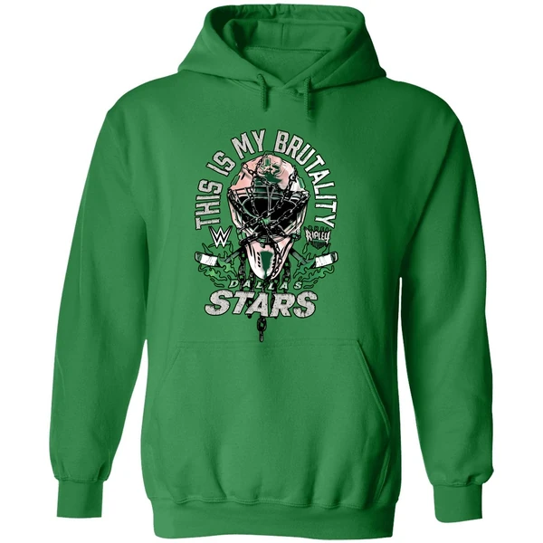 Dallas Stars Rhea Ripley This Is My Brutality Hoodie - Image 2