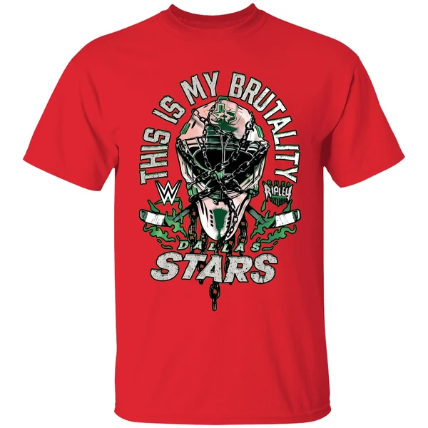 Dallas Stars Rhea Ripley This Is My Brutality Shirt - Image 7