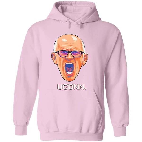 Dan Hurley Coach Uconn Huskies Mens Basketball Head Portrait Hoodie - Image 5