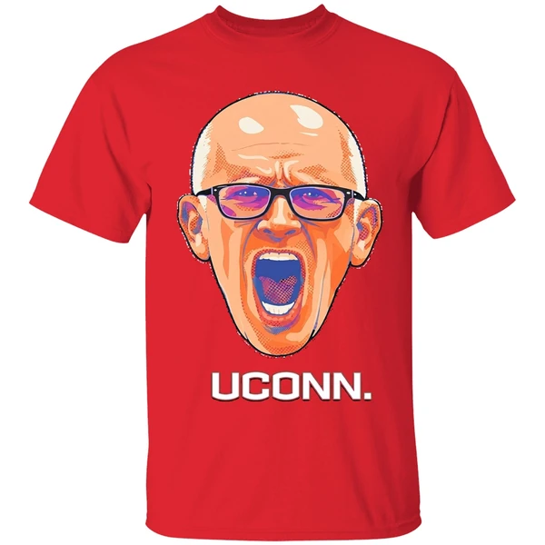 Dan Hurley Coach Uconn Huskies Mens Basketball Head Portrait Shirt - Image 7
