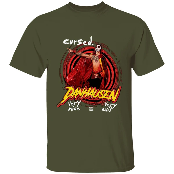 Danhausen Wwe Cursed Very Nice Very Evil Shirt - Image 4