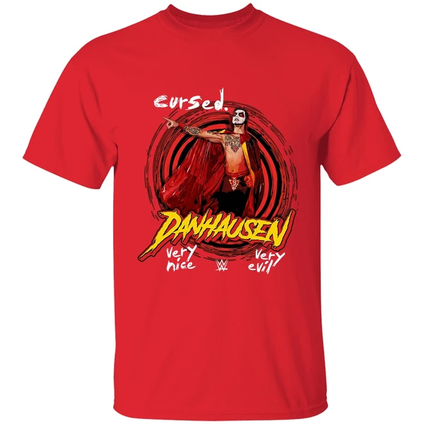Danhausen Wwe Cursed Very Nice Very Evil Shirt - Image 7