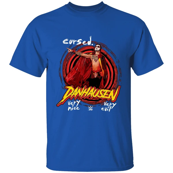 Danhausen Wwe Cursed Very Nice Very Evil Shirt - Image 8