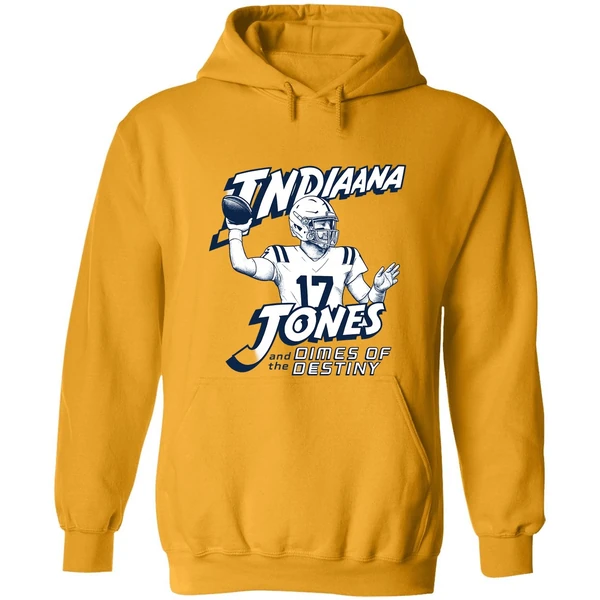 Daniel Jones Indianapolis Colts Indiana Jones And The Dimes Of Destiny Hoodie - Image 9