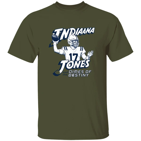 Daniel Jones Indianapolis Colts Indiana Jones And The Dimes Of Destiny Shirt - Image 3