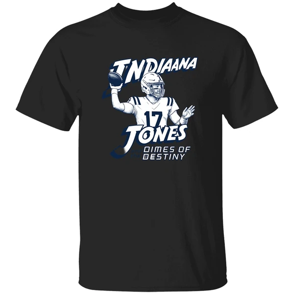 Daniel Jones Indianapolis Colts Indiana Jones And The Dimes Of Destiny Shirt - Image 9
