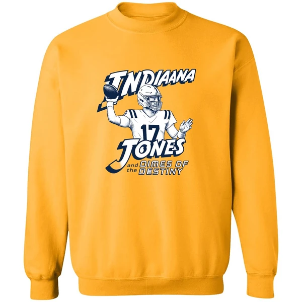 Daniel Jones Indianapolis Colts Indiana Jones And The Dimes Of Destiny Sweatshirt