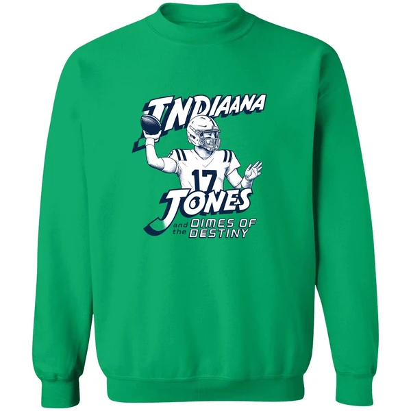 Daniel Jones Indianapolis Colts Indiana Jones And The Dimes Of Destiny Sweatshirt - Image 2