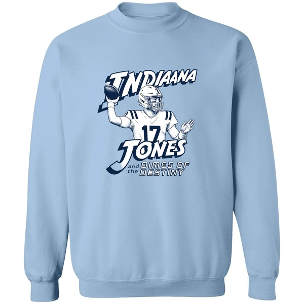 Daniel Jones Indianapolis Colts Indiana Jones And The Dimes Of Destiny Sweatshirt - Image 3