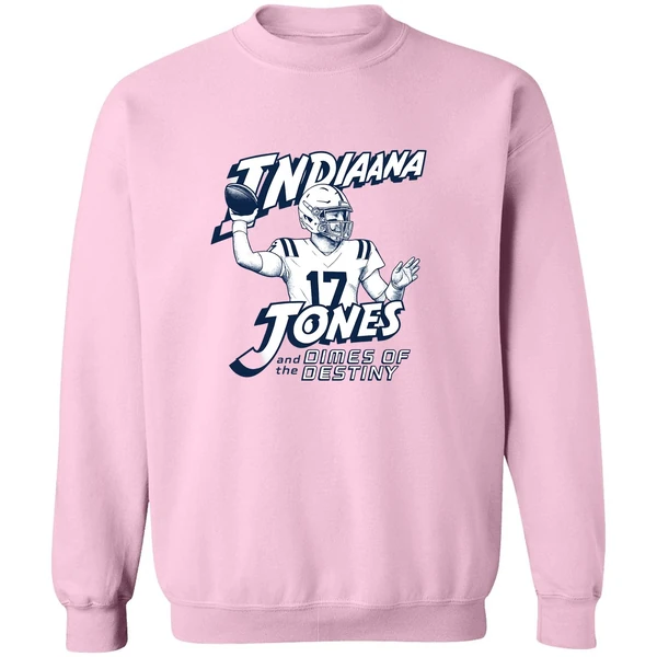 Daniel Jones Indianapolis Colts Indiana Jones And The Dimes Of Destiny Sweatshirt - Image 4