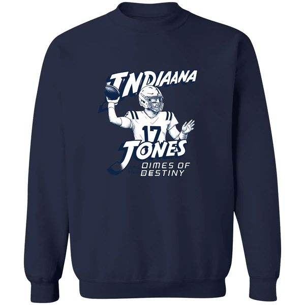 Daniel Jones Indianapolis Colts Indiana Jones And The Dimes Of Destiny Sweatshirt - Image 5