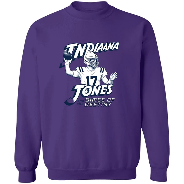 Daniel Jones Indianapolis Colts Indiana Jones And The Dimes Of Destiny Sweatshirt - Image 6