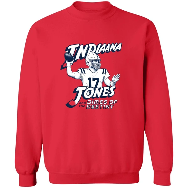 Daniel Jones Indianapolis Colts Indiana Jones And The Dimes Of Destiny Sweatshirt - Image 7