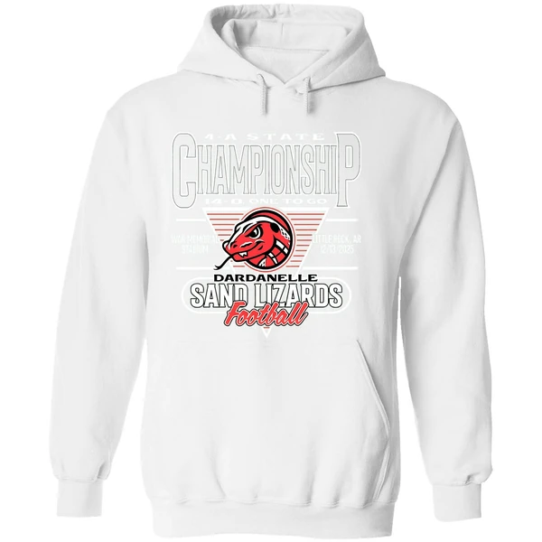 Dardanelle Sand Lizards 14 A One To Go Statue Championship 2025 Hoodie - Image 8