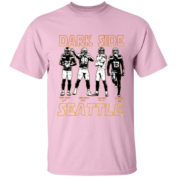 dark side defense seahawks shirt lightpink