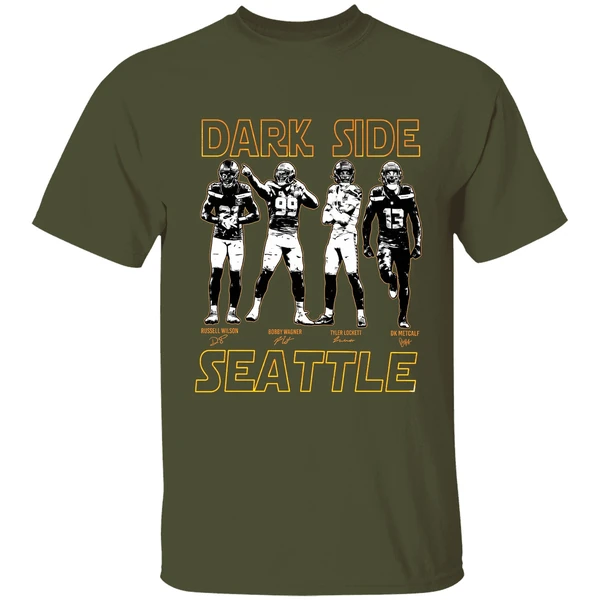 Dark Side Defense Seahawks Shirt - Image 4