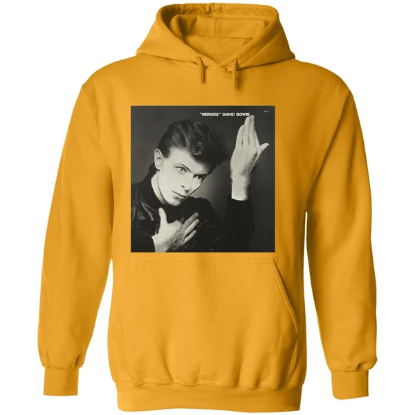 David Bowie Heroes Hoodie