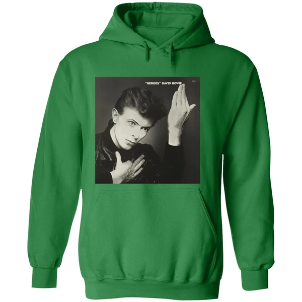 David Bowie Heroes Hoodie - Image 2