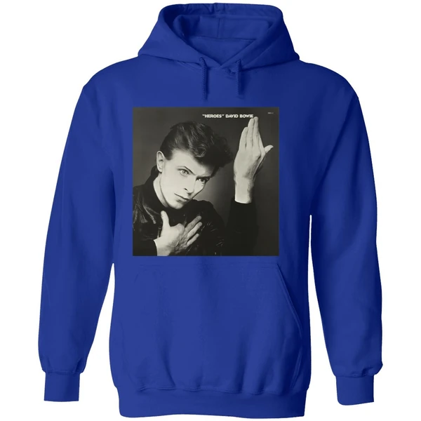 David Bowie Heroes Hoodie - Image 7